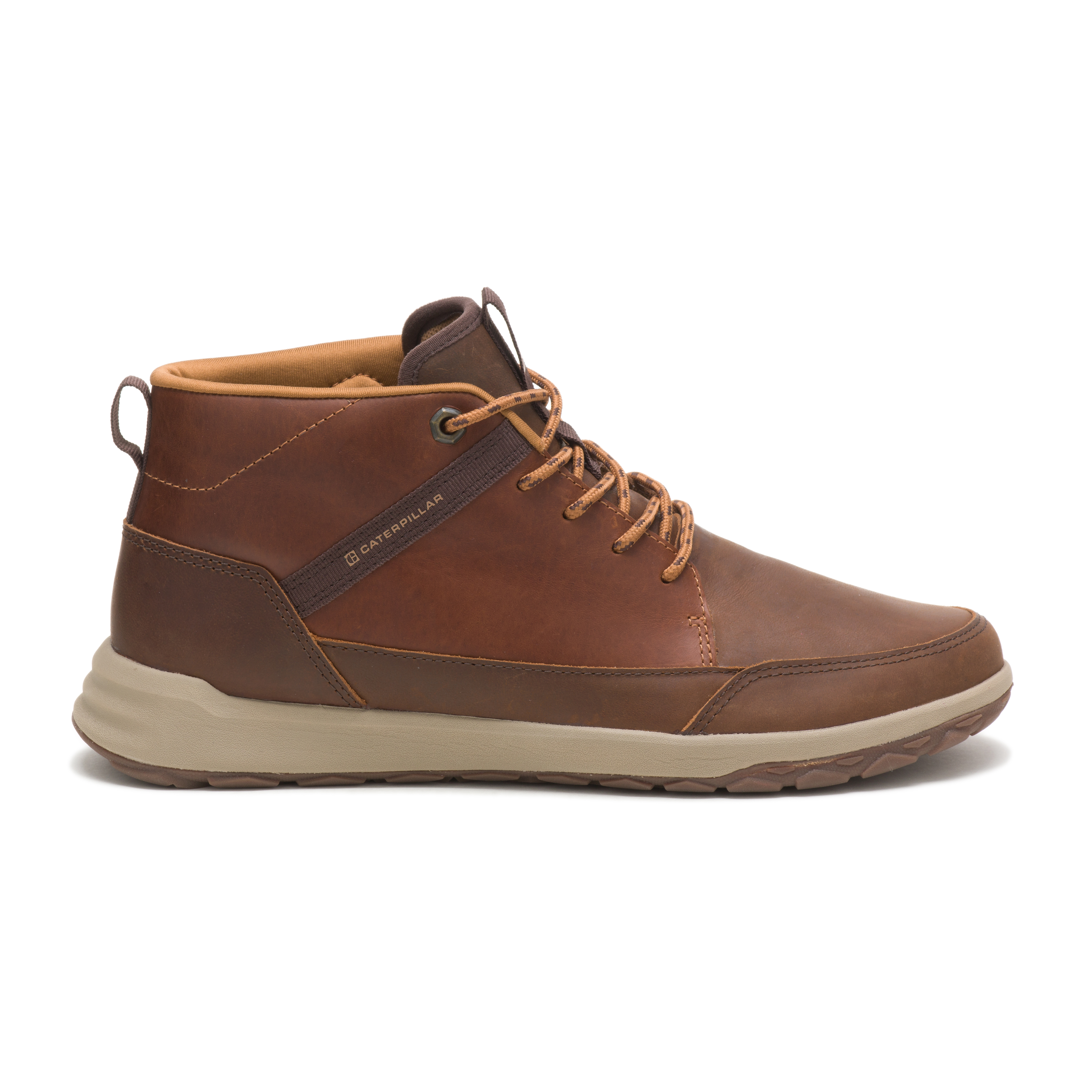 Zapatos Casuales Caterpillar Code Quest Mid Hombre Marrones | Argentina-KINFU9637